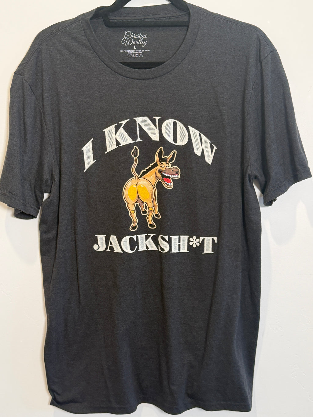 I Know Jack Sh*t Adult Unisex T-Shirt