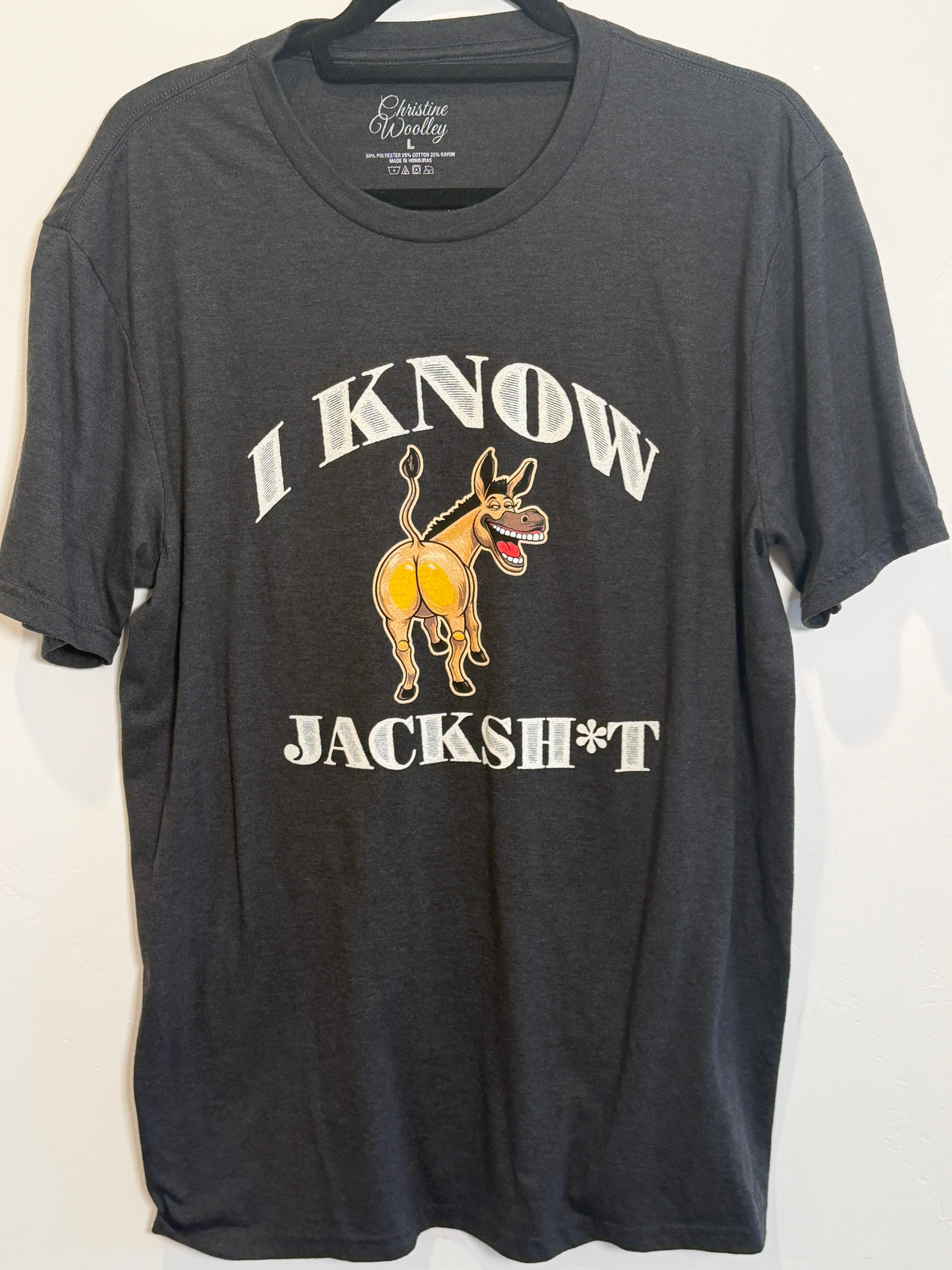 I Know Jack Sh*t Adult Unisex T-Shirt